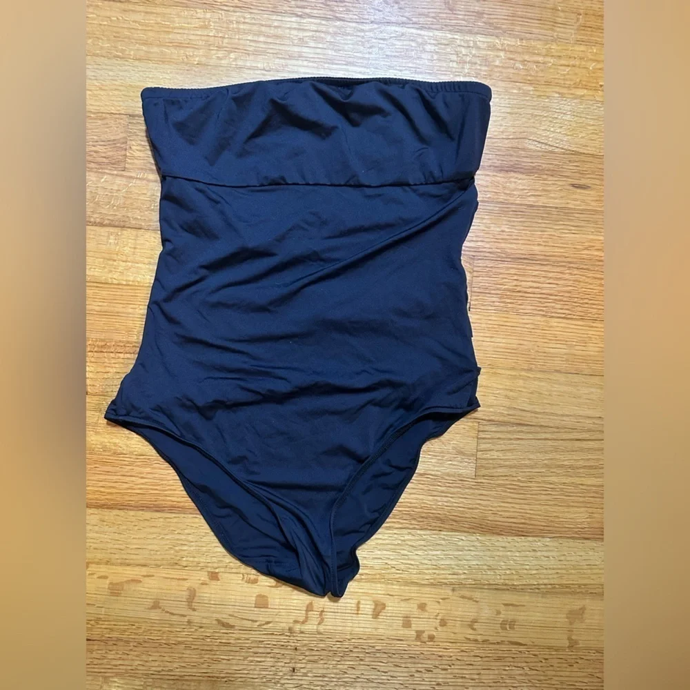 Onia One Piece Swimsuit Black No Tags Size Small/Medium ?(b5 - Picture 2 of 13